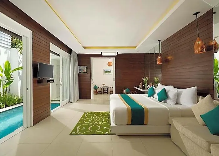 ホテル Great 1br Private Pool In Center Seminyak 4*