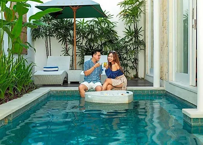 ホテル Great 1br Private Pool In Center Seminyak 4*